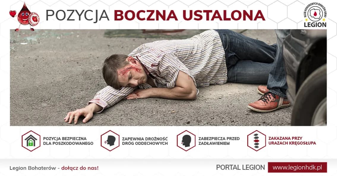 Pozycja boczna bezpieczna - kiedy ją stosować, aby uratować życie